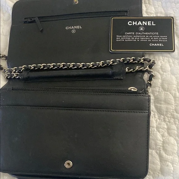 Chic Black Quilted Chain Bag - Picture 10 of 10